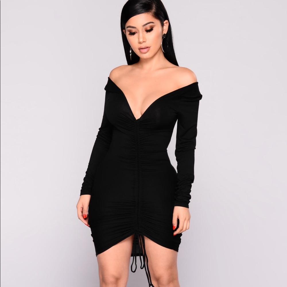 Cute off the shoulder dress